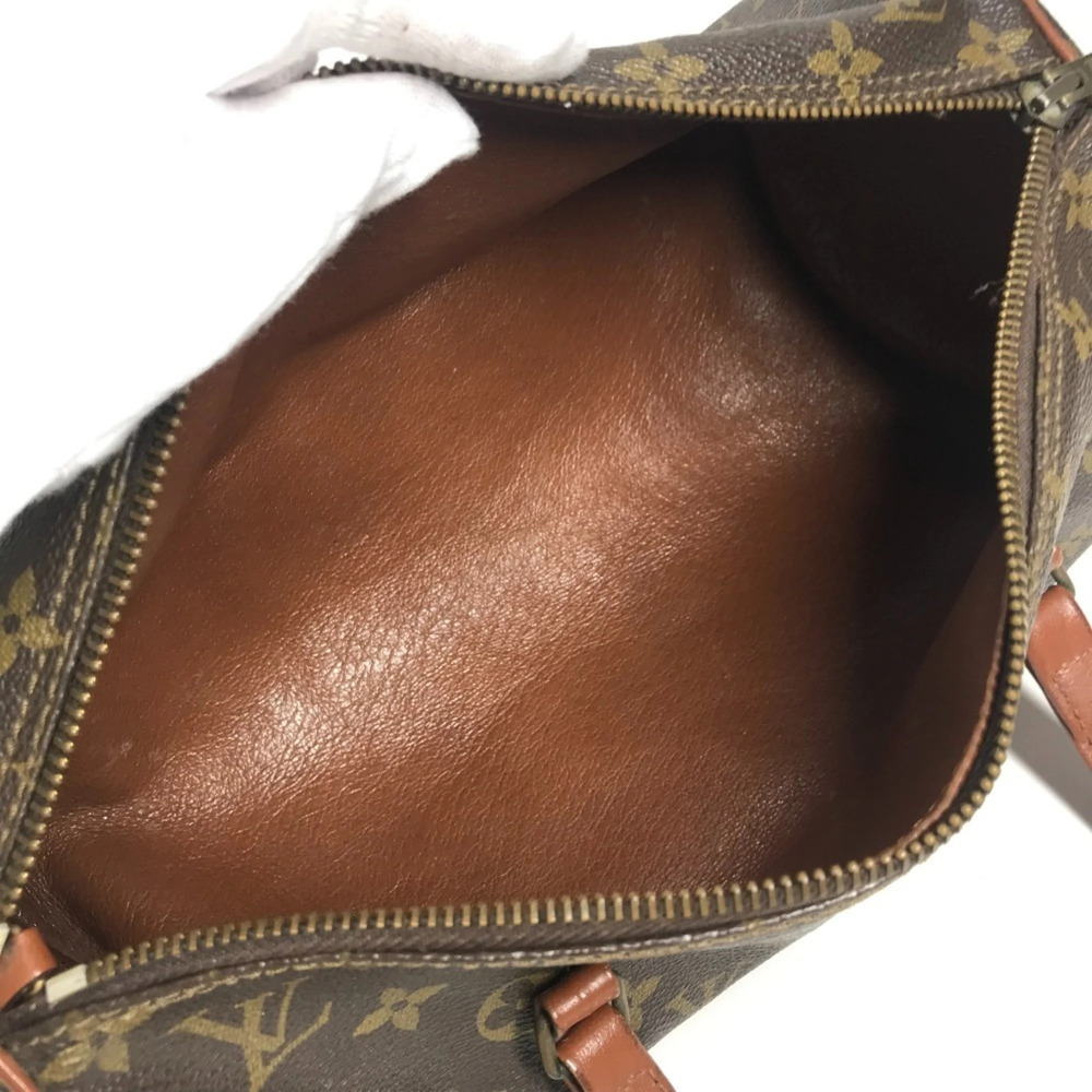LOUIS VUITTON Brown Monogram Canvas Papillon 30 Shoulder Bag - Picture 13 of 16